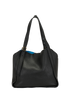 The Director Tote, &pound;195, Handbags, Black/Blue, Leather, Back view